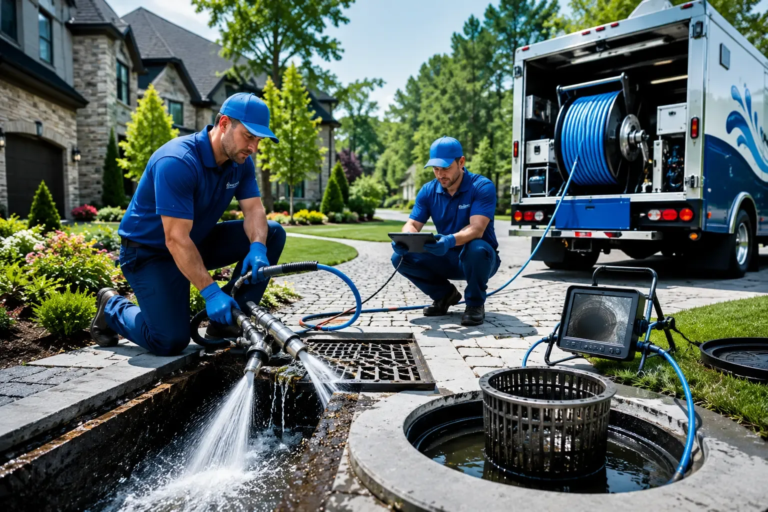 Local outdoor drain cleaning professionals in Troy, KS